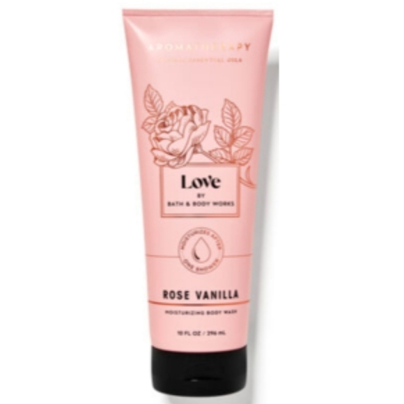 Bath & Body Works Bath & Body Love Rose Vanilla Aromatherapy